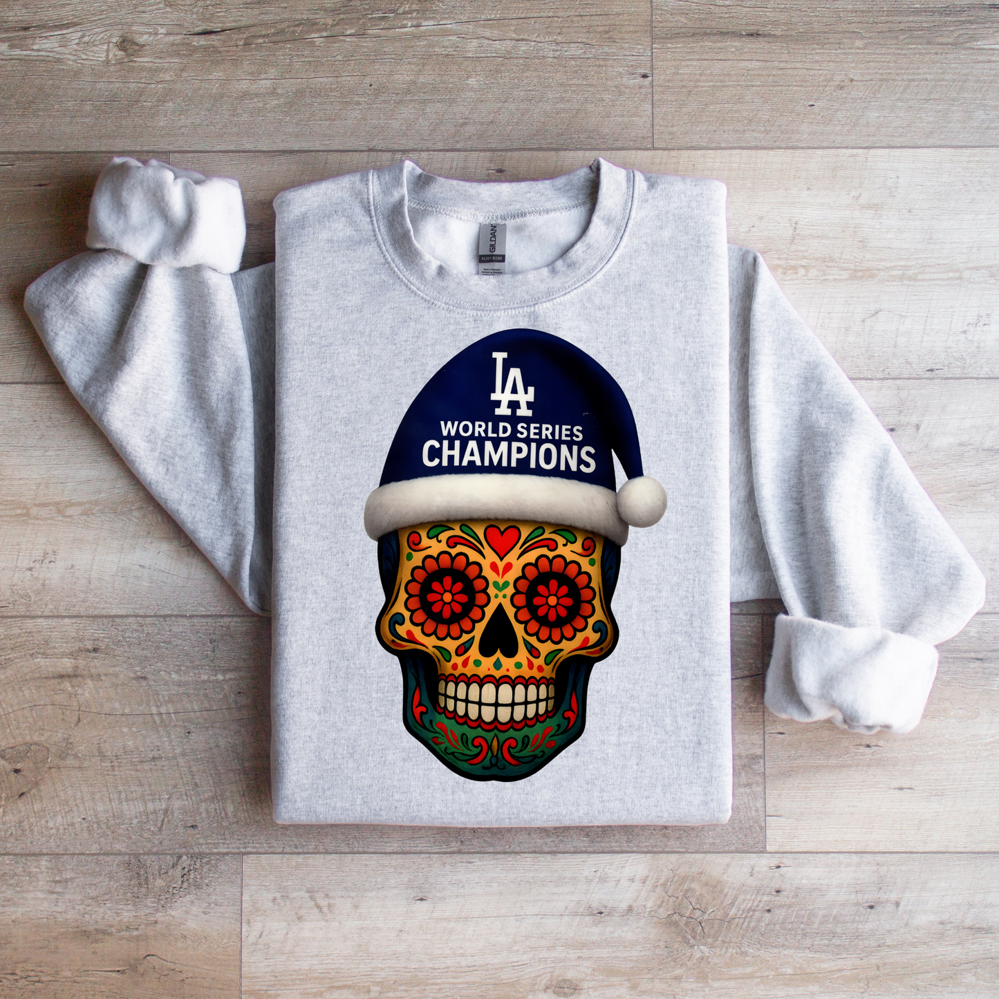 Dodgers Skull Sweatshirt