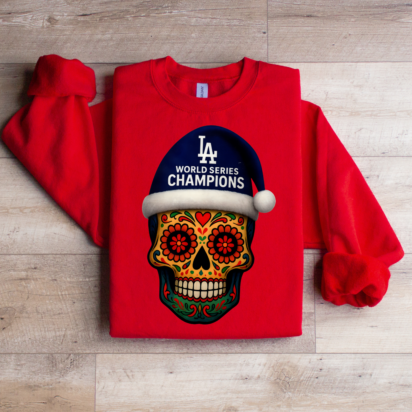 Dodgers Skull Sweatshirt