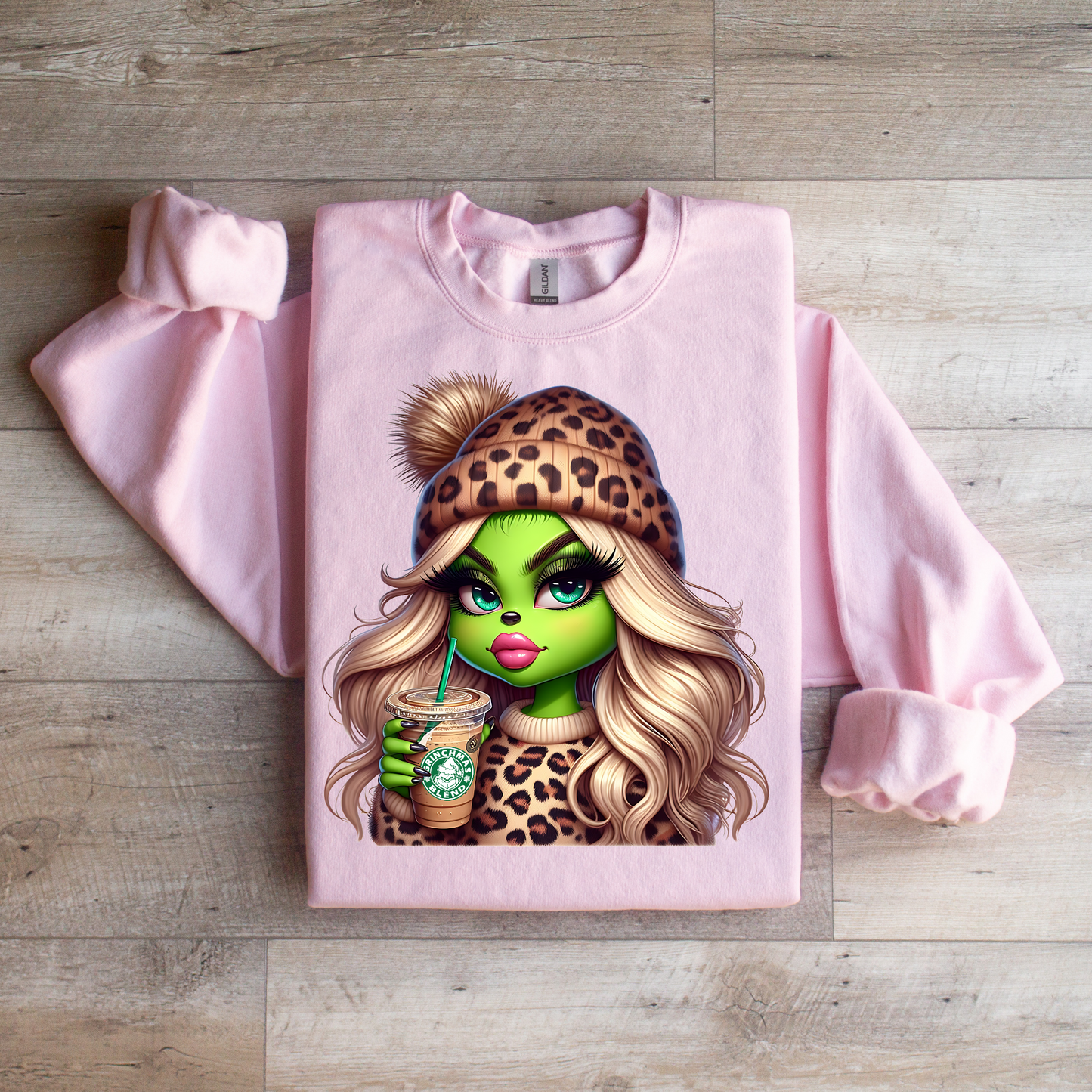 Leopard Diva G Girl Sweatshirt