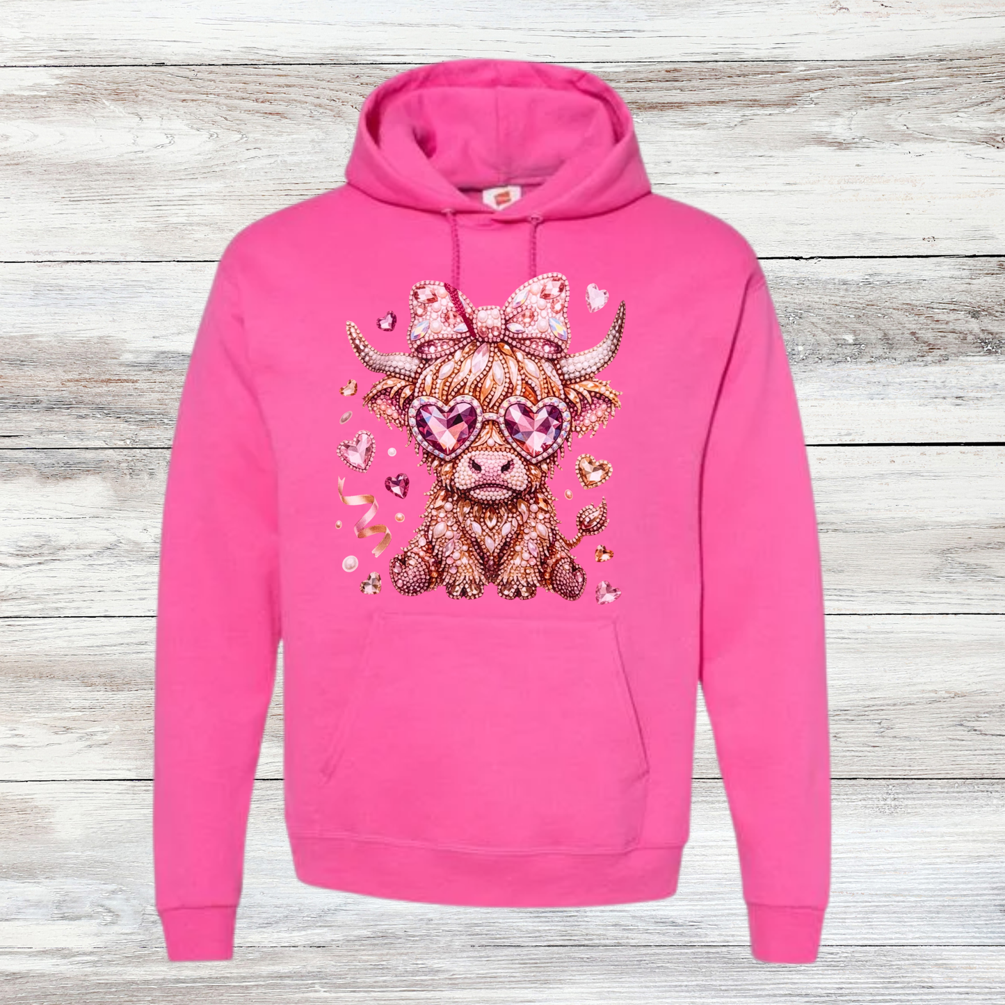 Glam Cow Hoodie