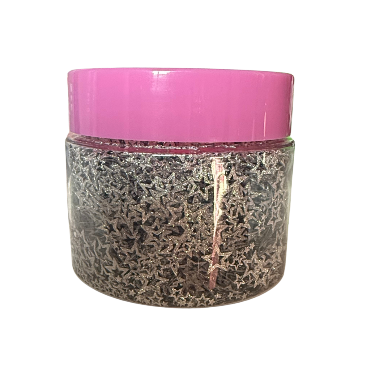 Silver Glitter Stars