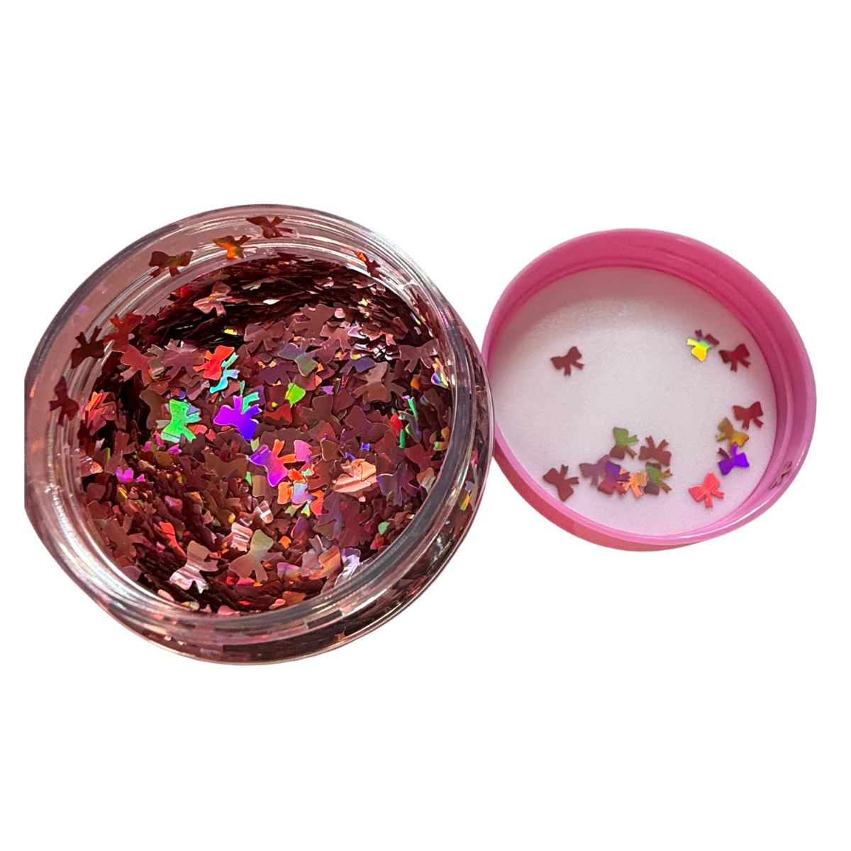Bows - Pink Holographic