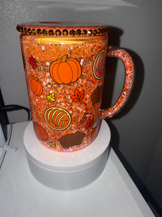 Fall Vibes Mug Snow Globe