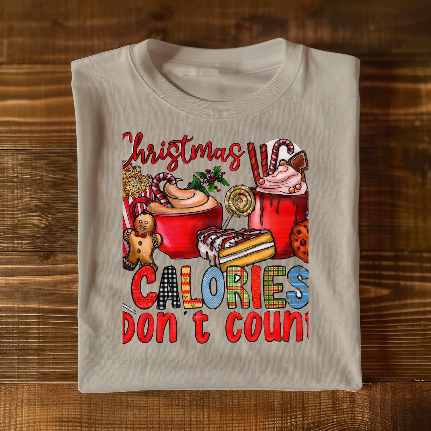 X-mas Calories Dont Count Shirt