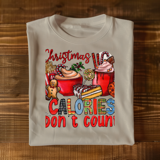 X-mas Calories Dont Count Shirt