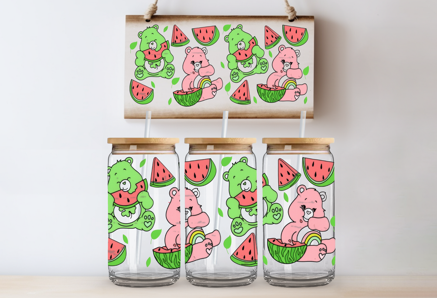 Watermelon Care Bears - C121