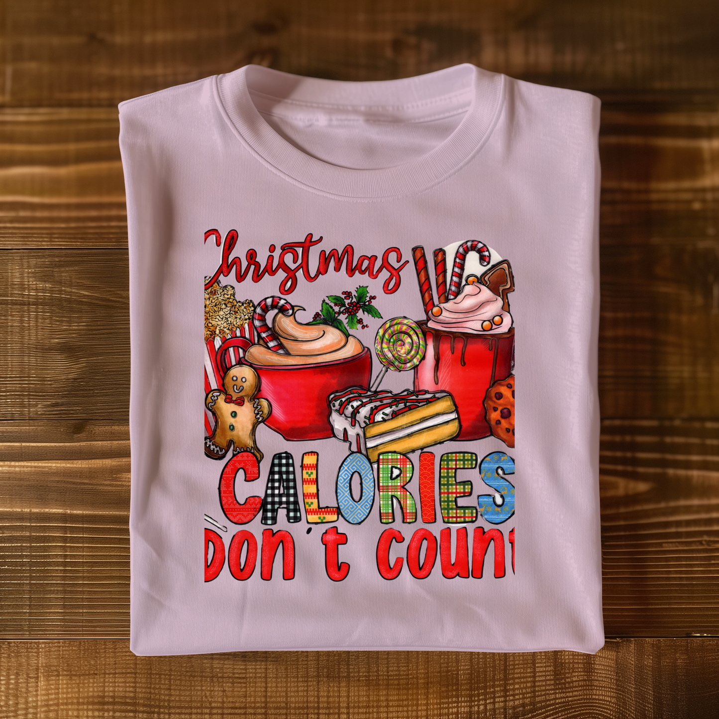 X-mas Calories Dont Count Shirt