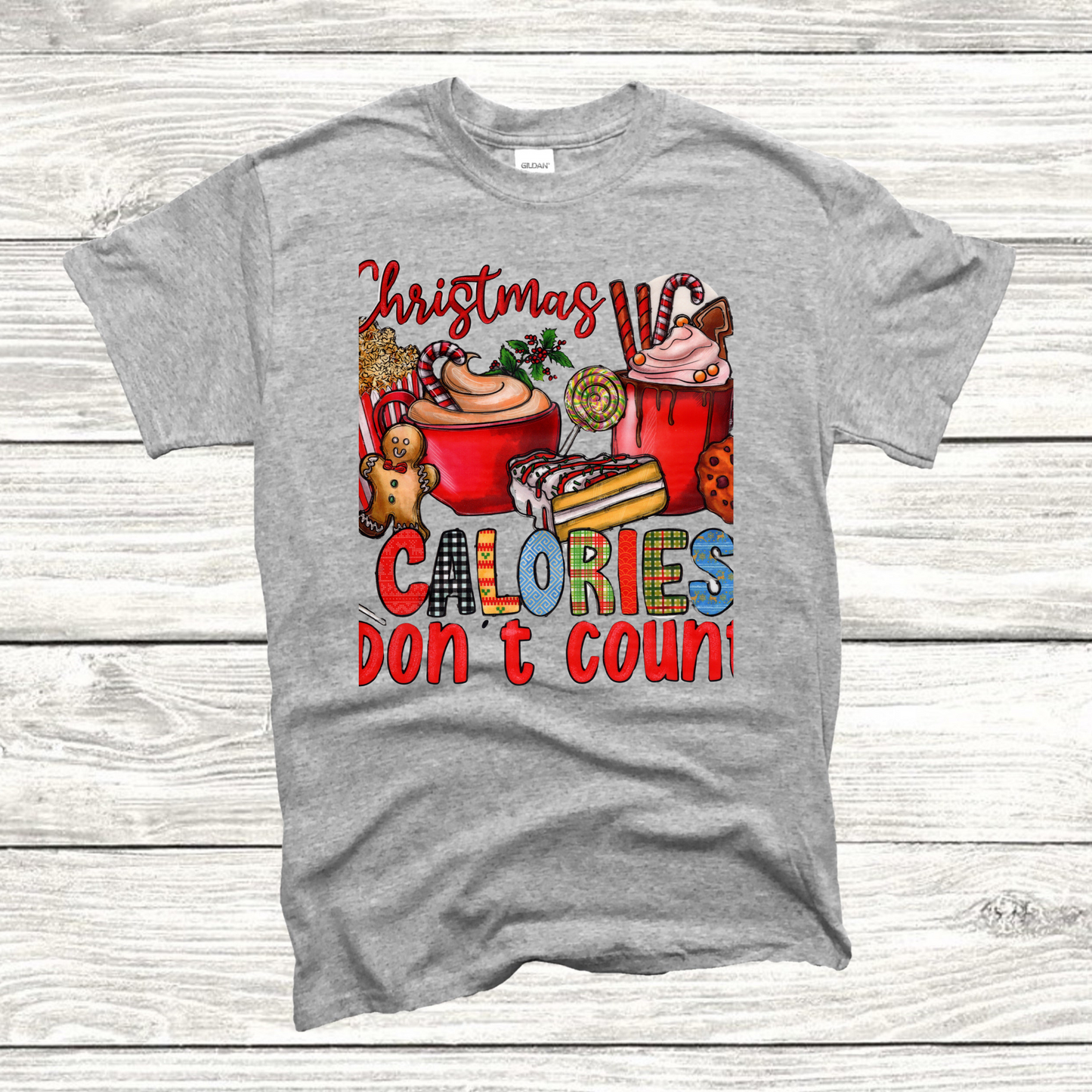X-mas Calories Dont Count Shirt