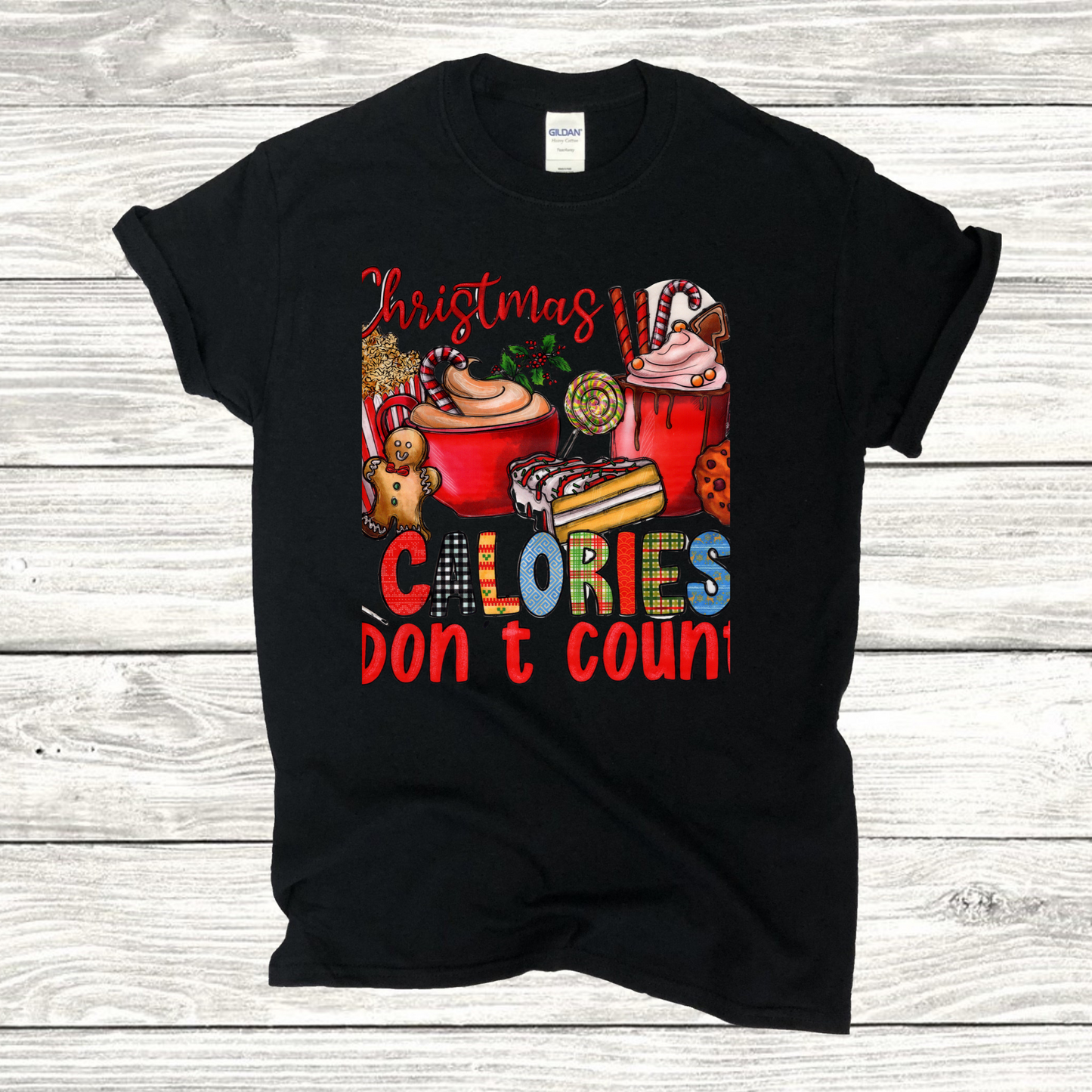 X-mas Calories Dont Count Shirt