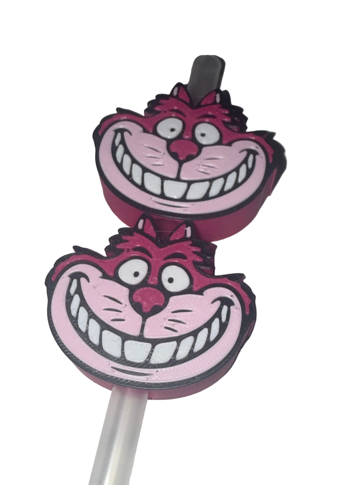 Cheshire Cat 3D Straw Topper