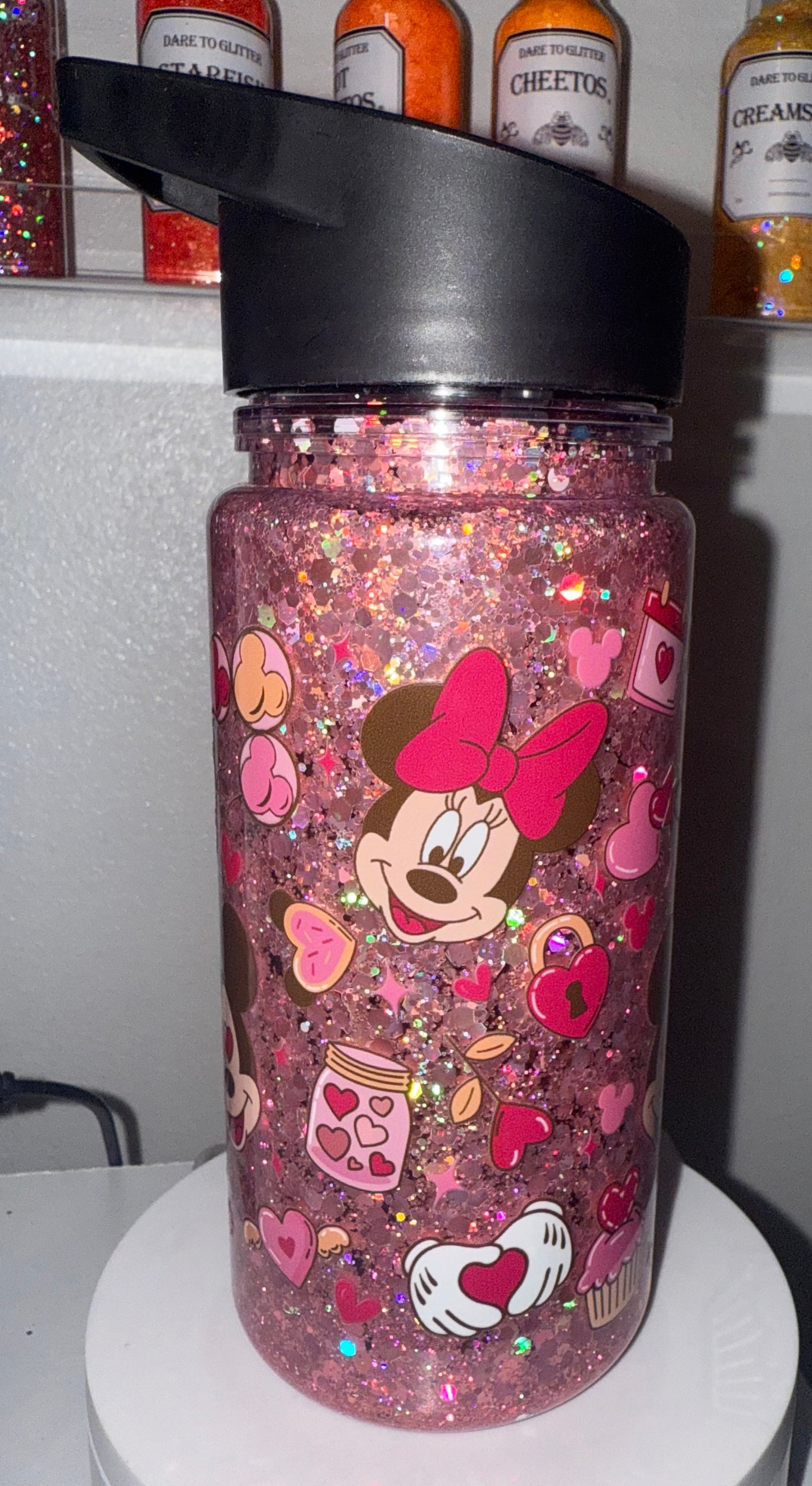 Kids Mouse Dry Snow Globe