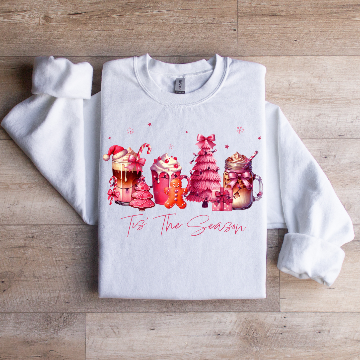 Pink Christmas Sweatshirt