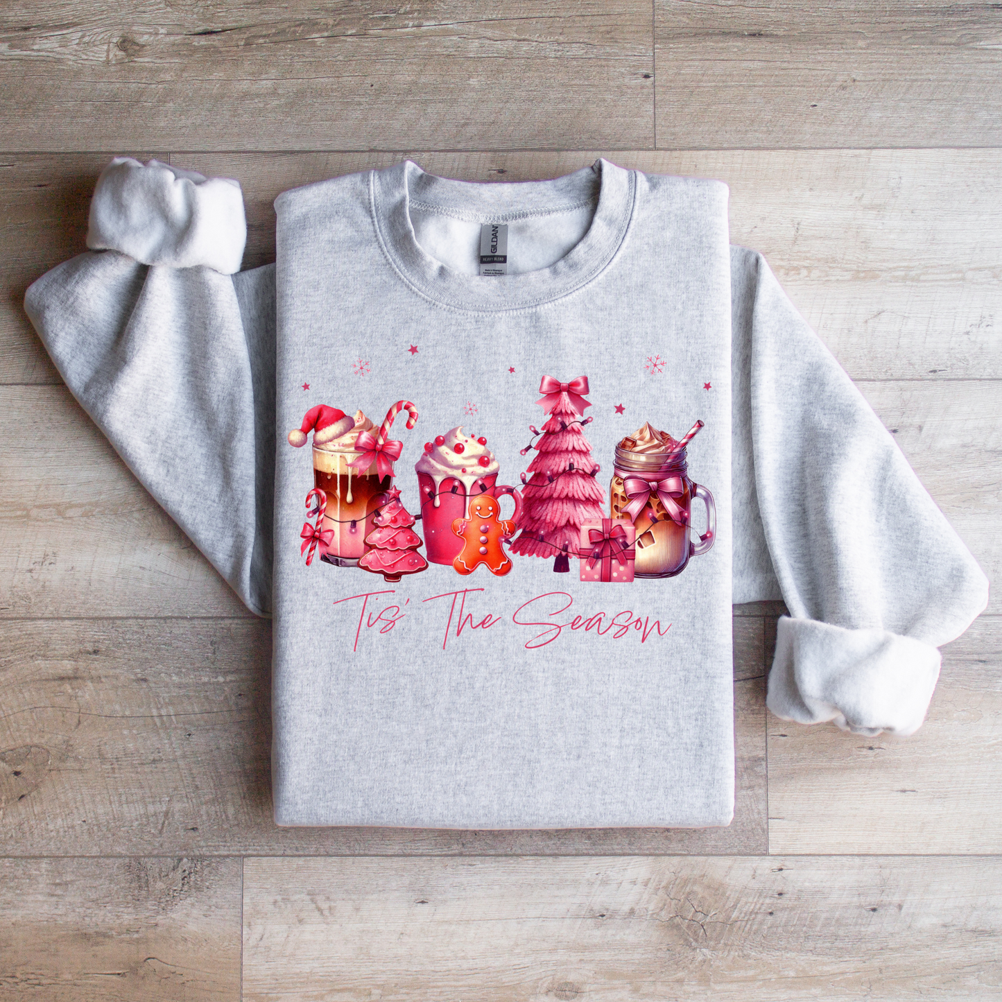 Pink Christmas Sweatshirt