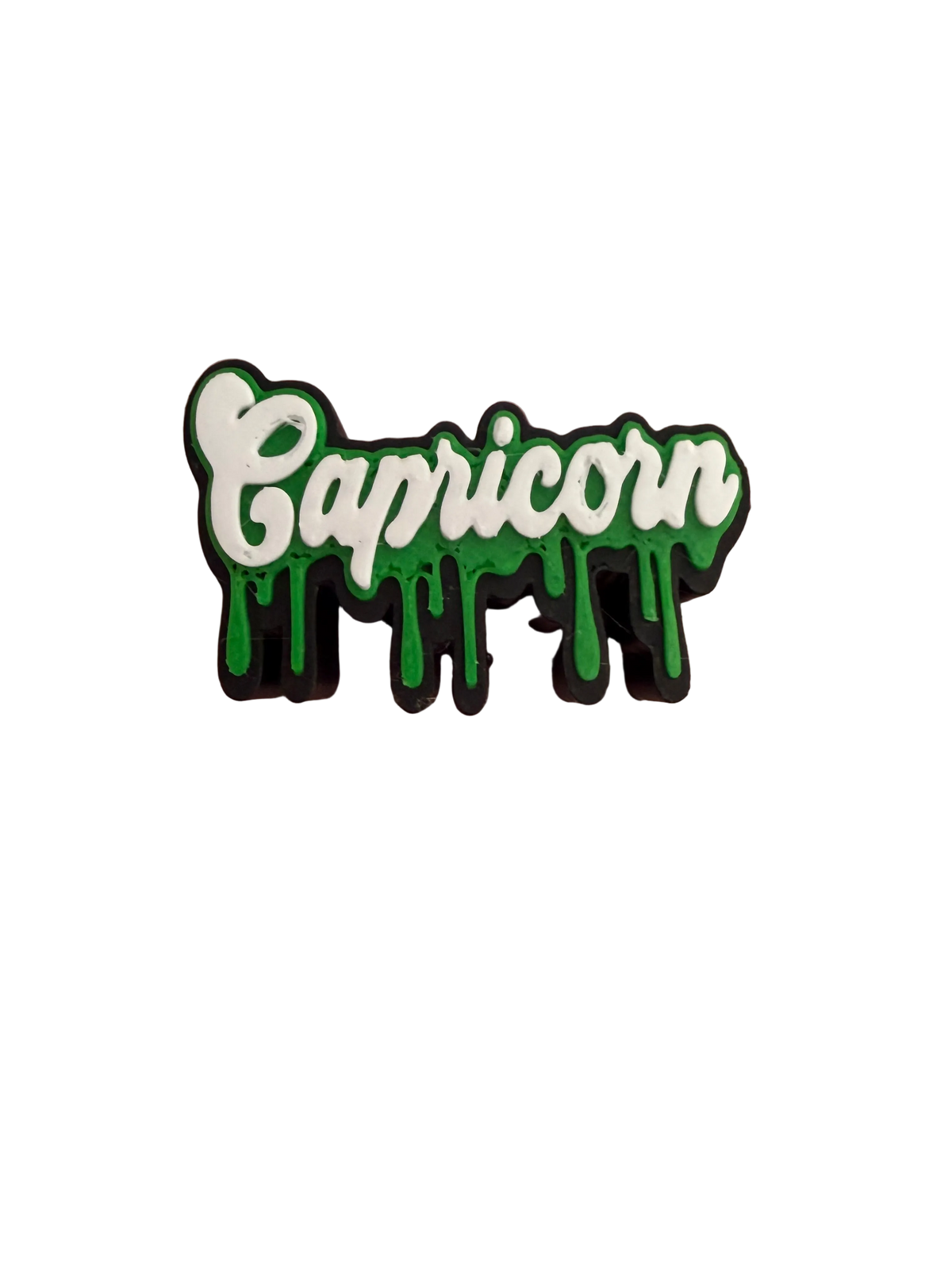 Capricorn 3D Straw Topper