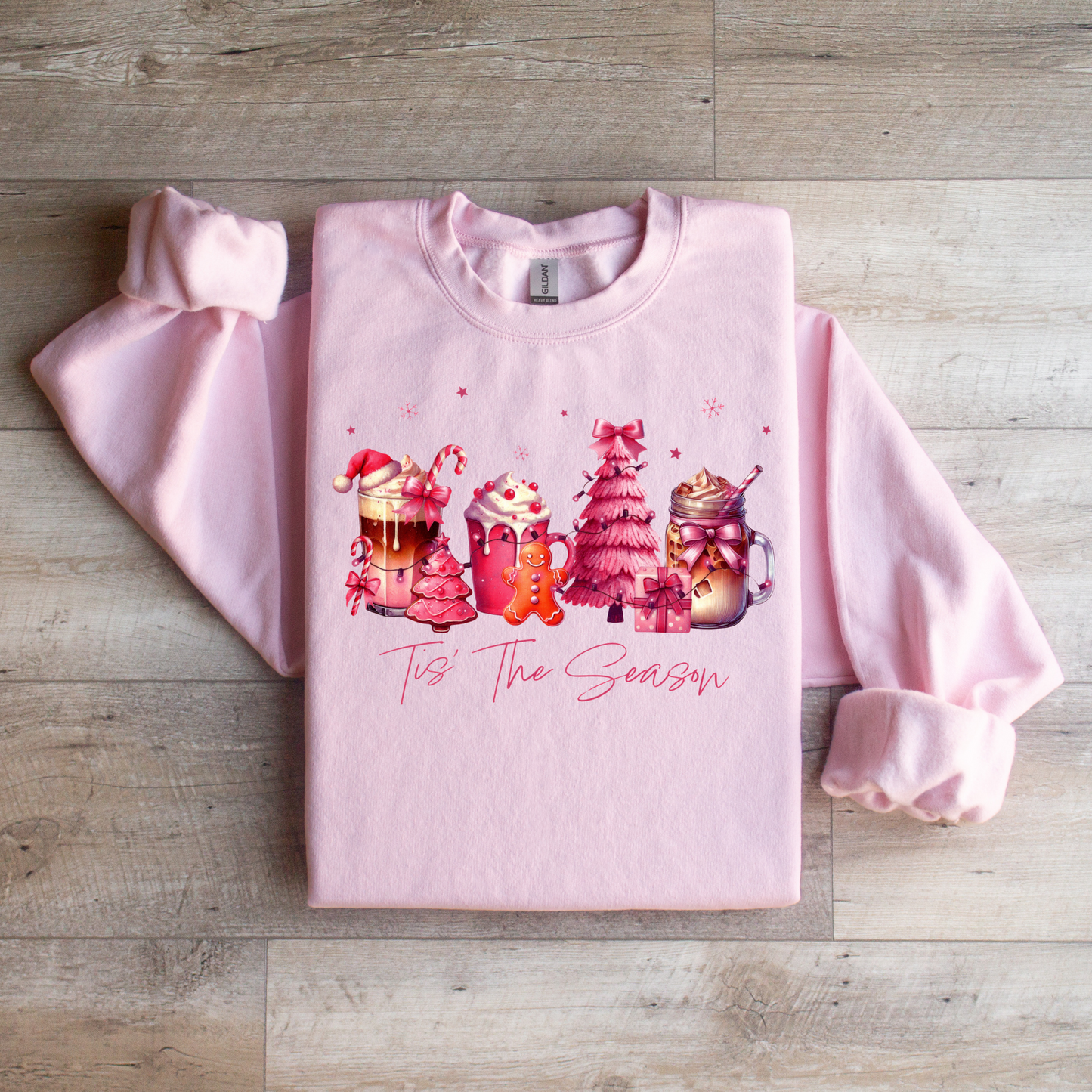Pink Christmas Sweatshirt