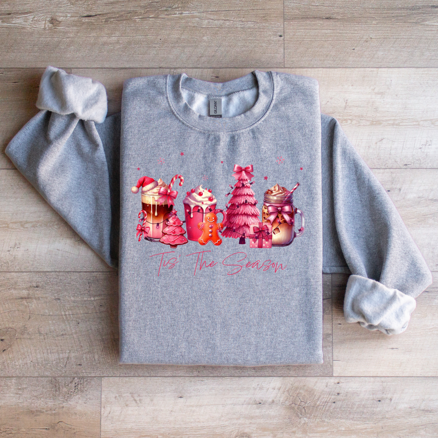 Pink Christmas Sweatshirt