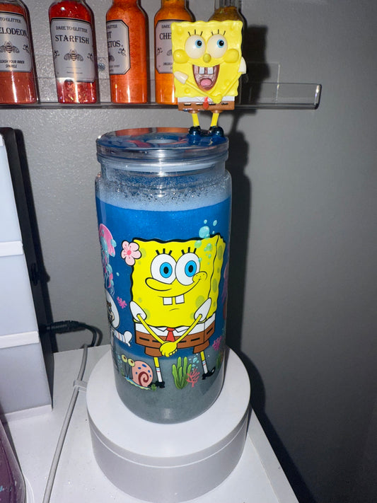 Sponge Bob Beach Tumbler