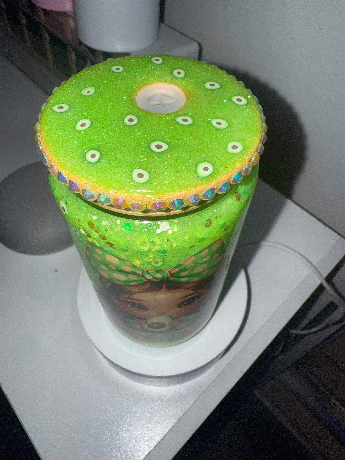 Avocado Snow Globe