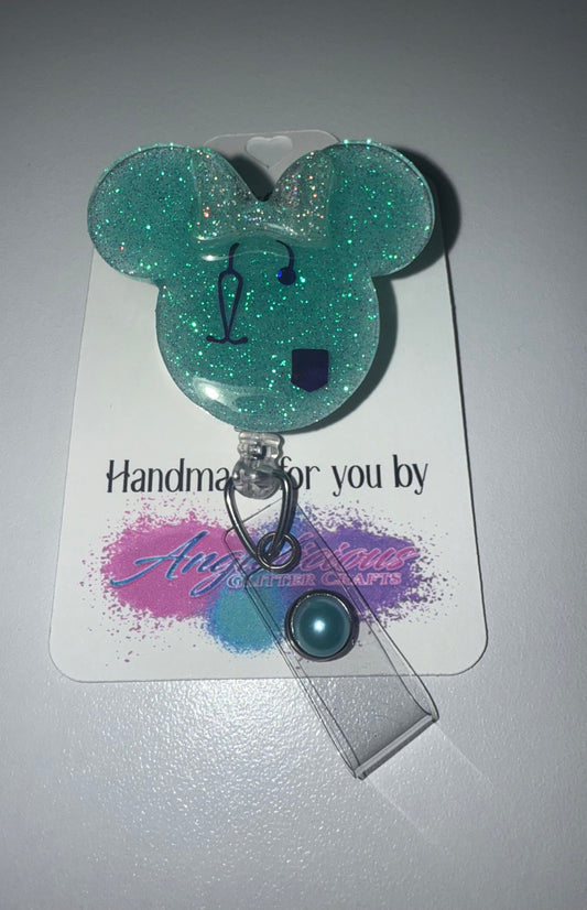 Medical Mouse Badge Reel