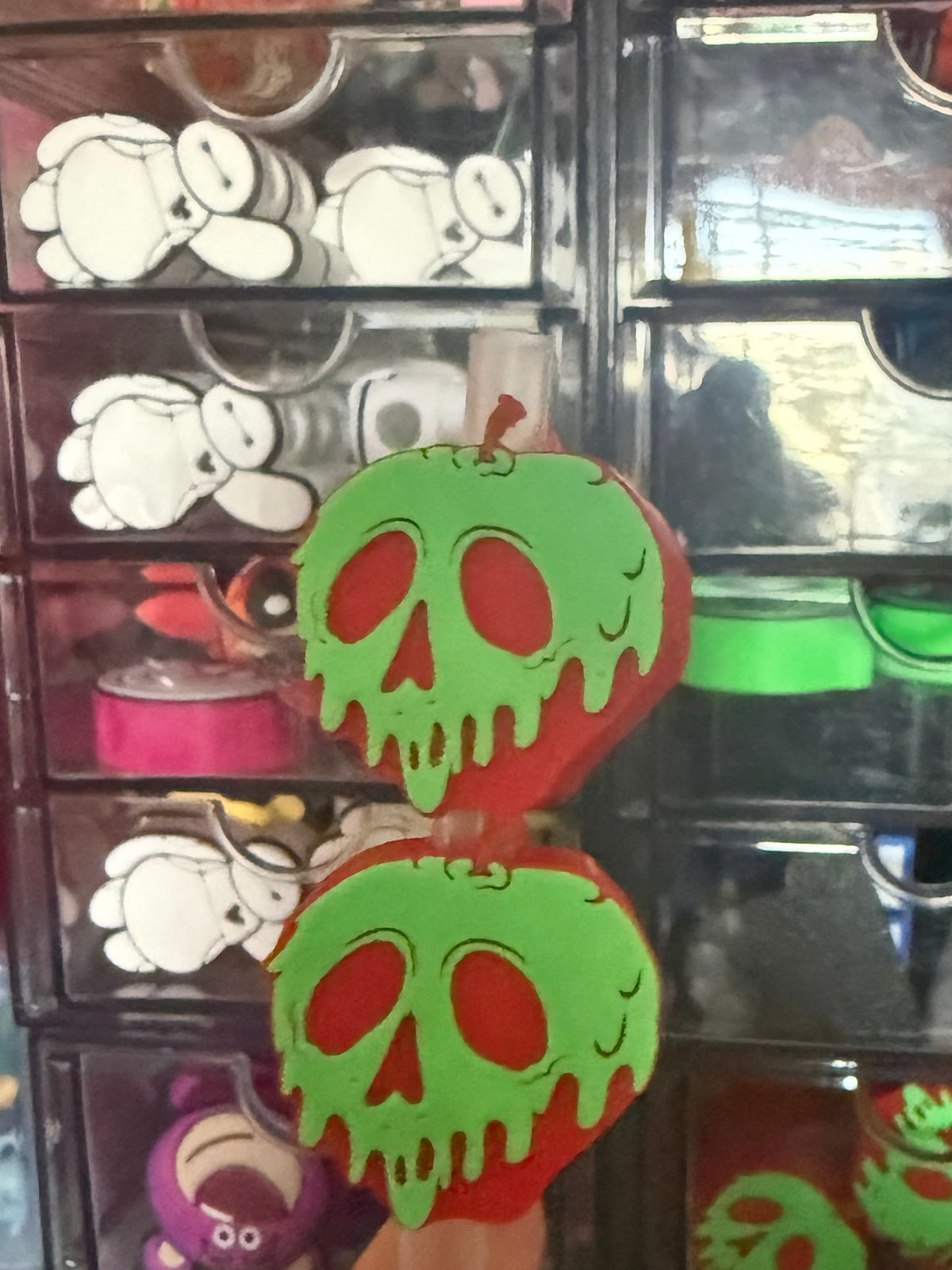 Poison Apple 3D Straw Topper