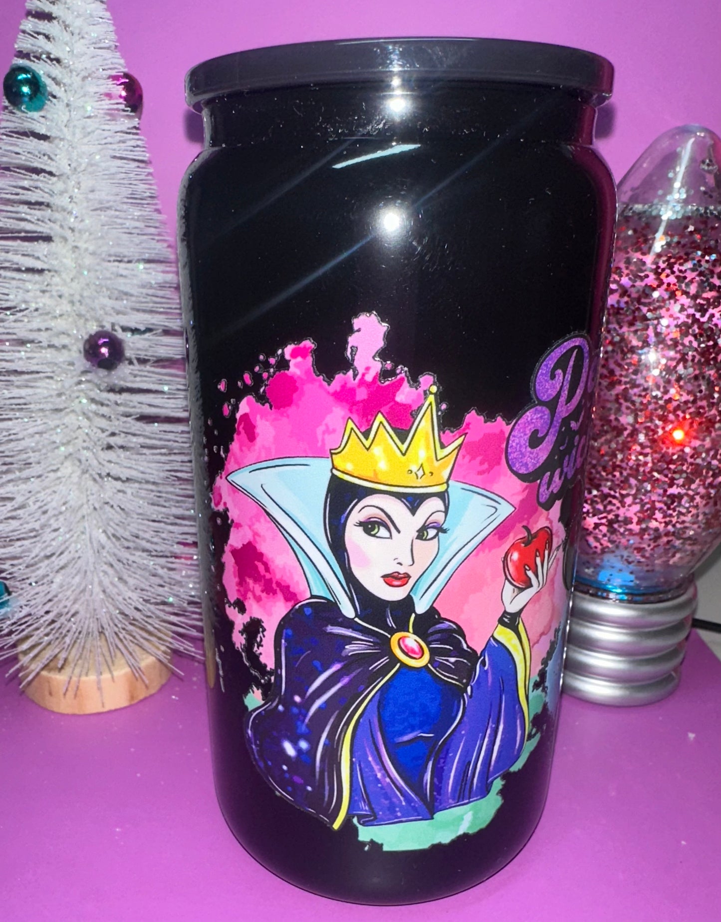 Villan’s Black Glass Tumbler
