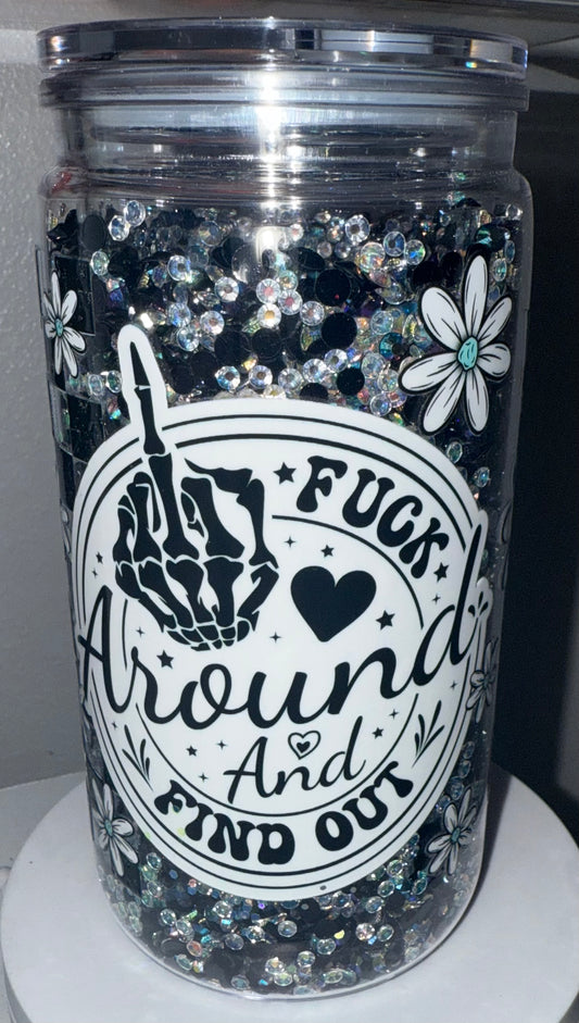 Rhinestone Snow Globe
