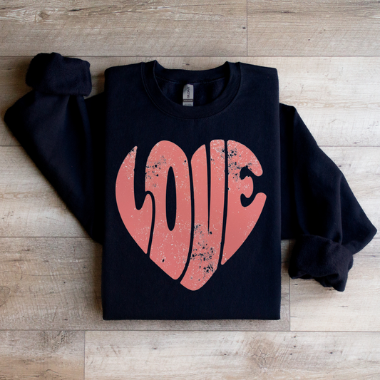 Pink LOVE Sweatshirt