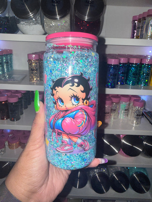 Betty Glitter Snow Globe
