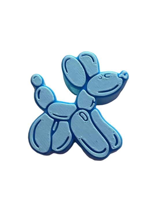 Balloon Dog 3D Straw Topper