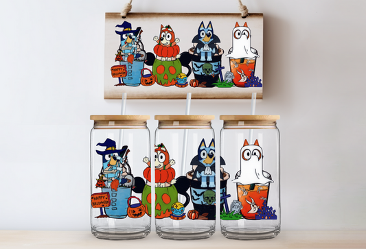 Halloween Blue Dog Coffee