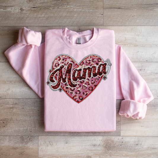 MAMA Heart Sweatshirt
