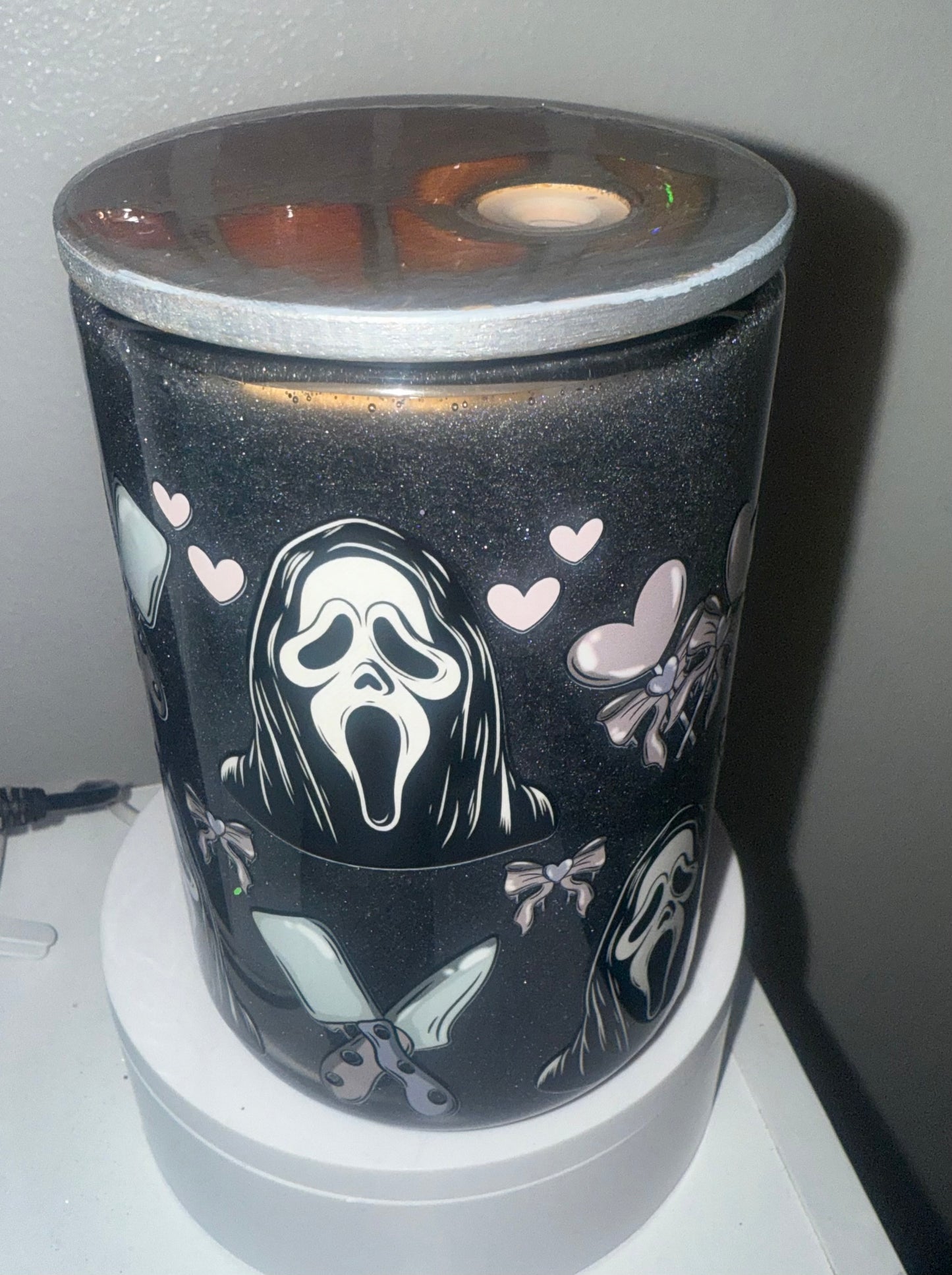 GF Black MICA Mug Snow Globe