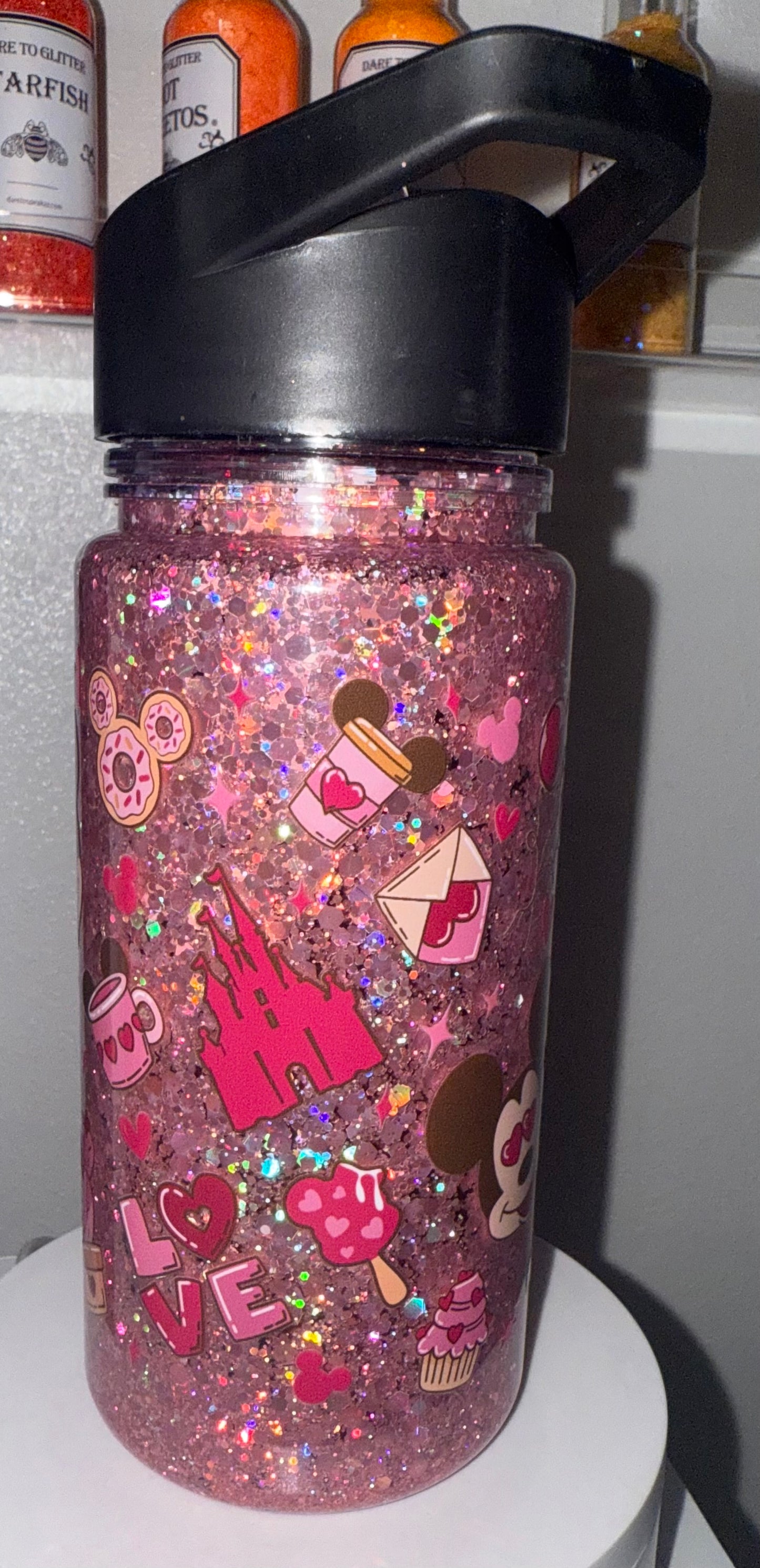 Kids Mouse Dry Snow Globe