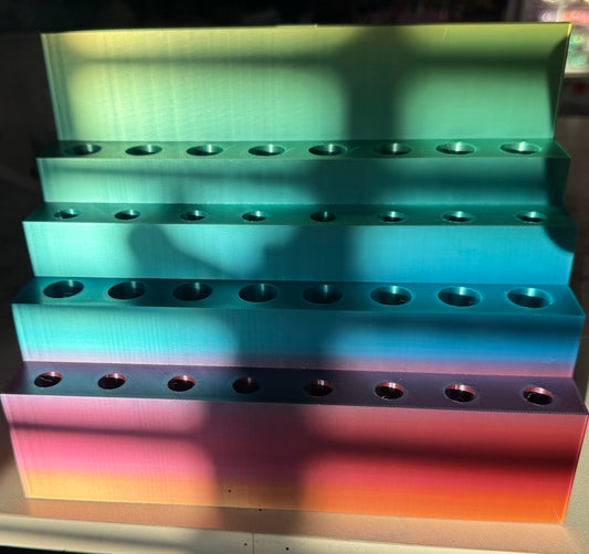 Rainbow 32 Hole Pen Holder