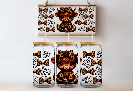 Leopard Print Cow