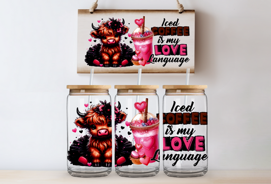Ice Coffee Love Language