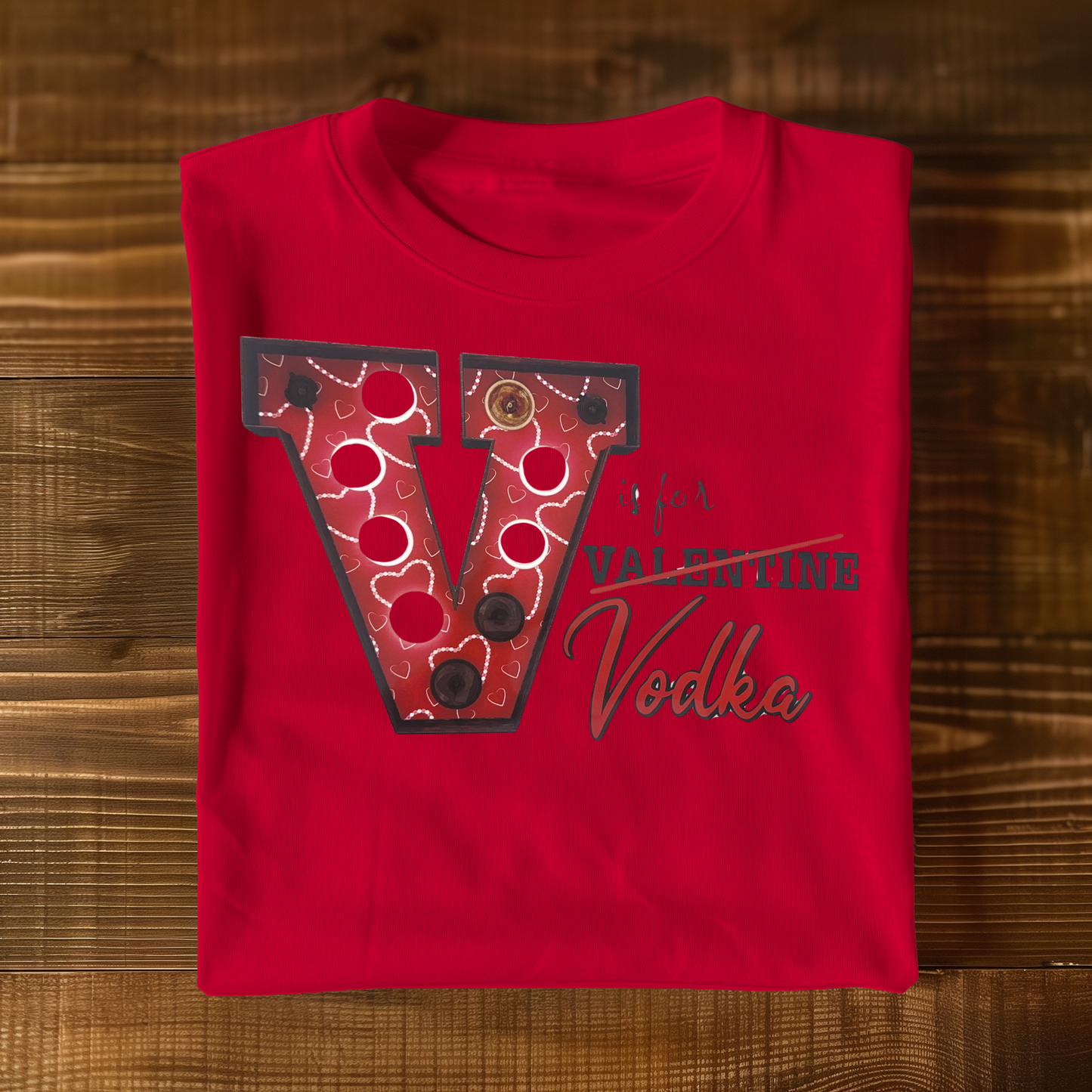 V is for Vodka T-shirt