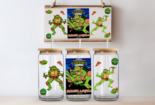 Orange Michaelangelo TMNT wrap