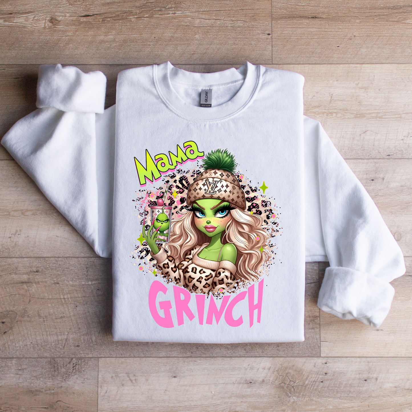 Pink G Mama LV Sweatshirt