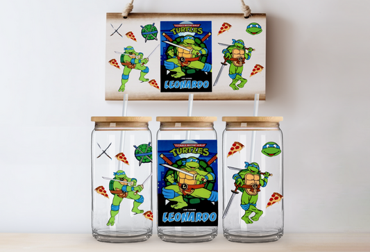 Blue Leo TMNT wrap
