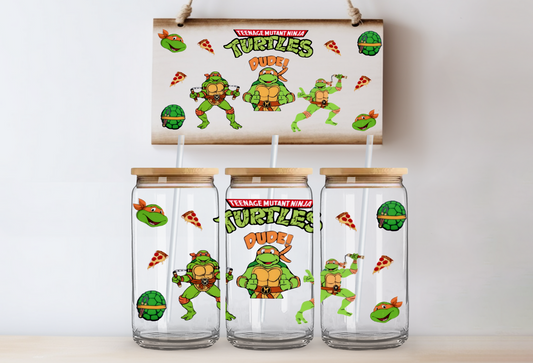 Orange Dude TMNT wrap