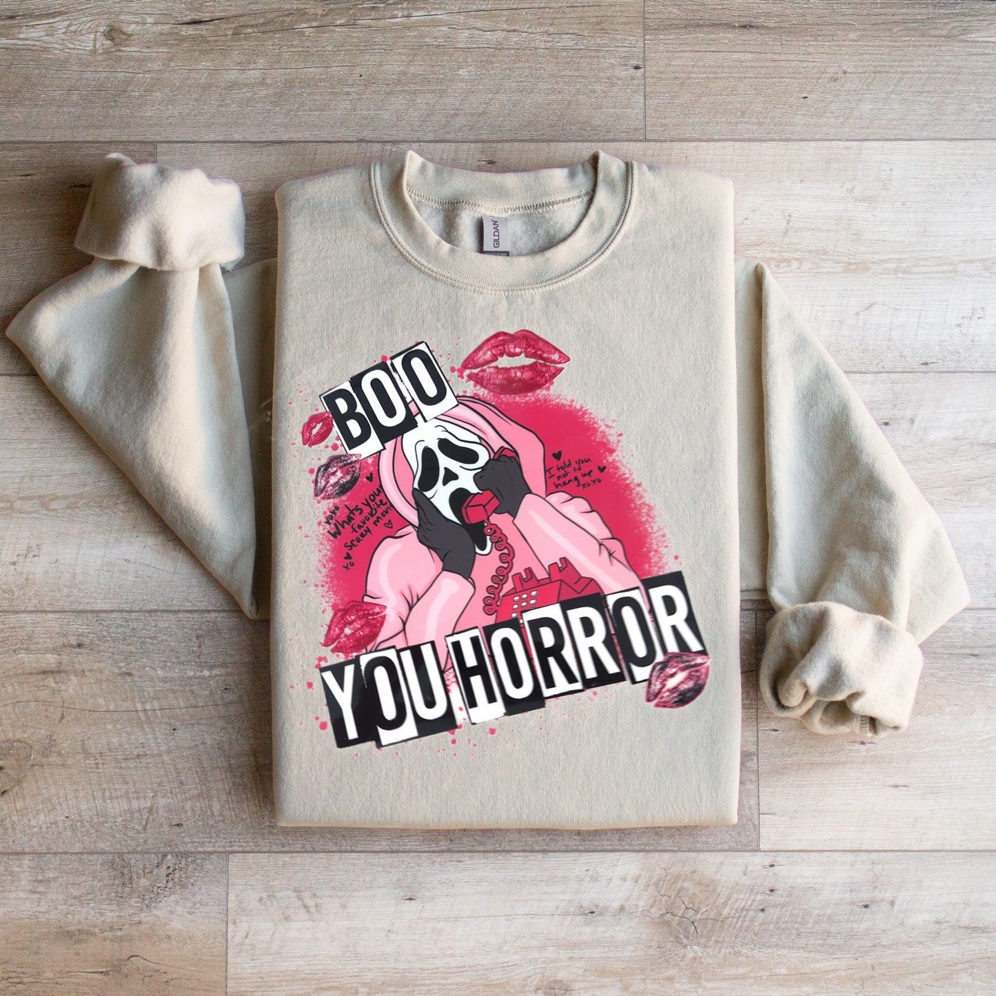 Valentine Boo Sweatshirt