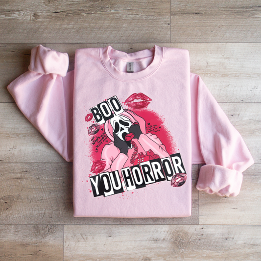 Valentine Boo Sweatshirt