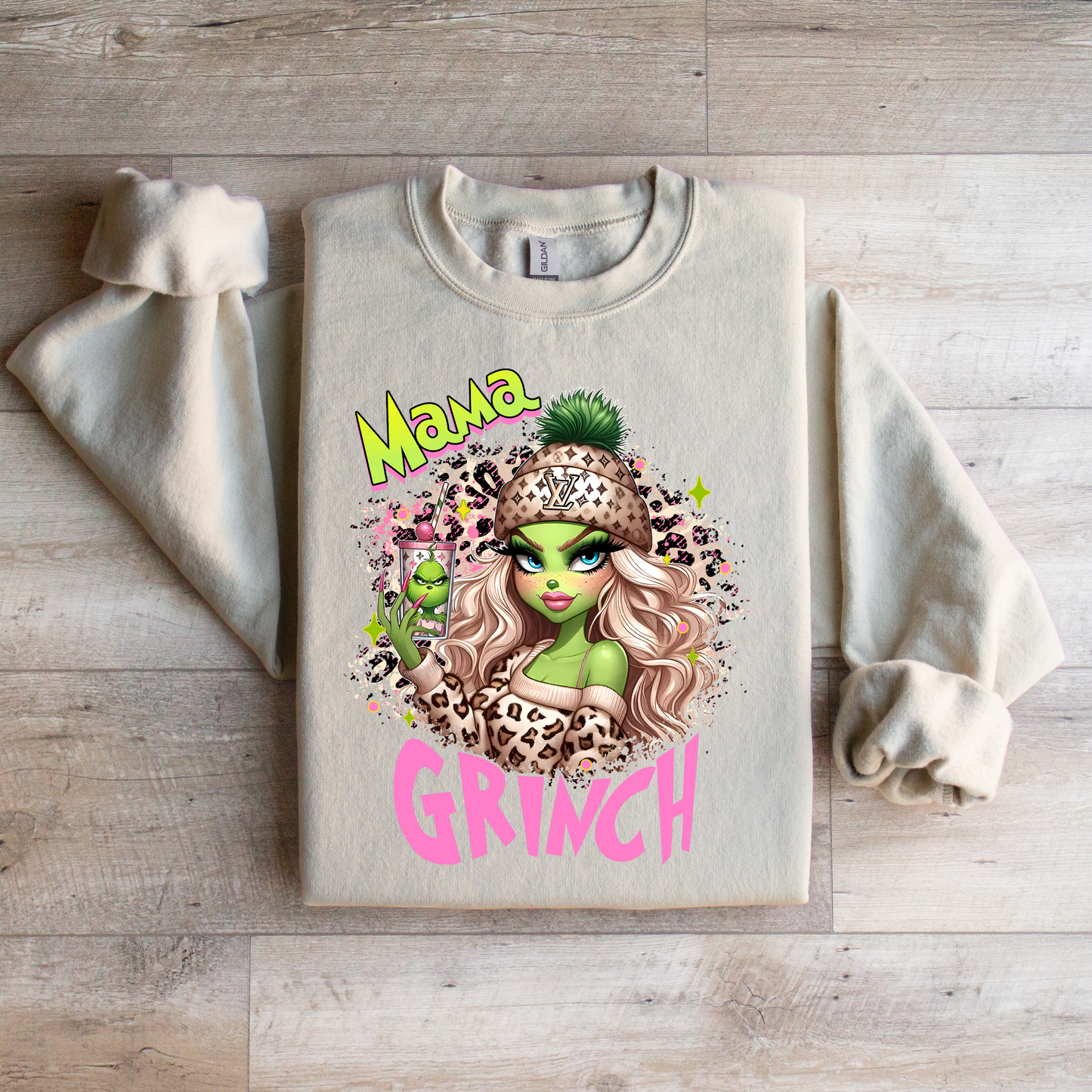 Pink G Mama LV Sweatshirt