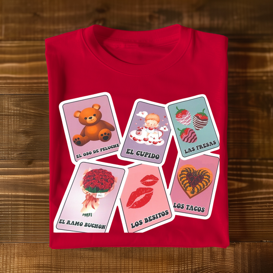 Valentine's Loteria T-shirt