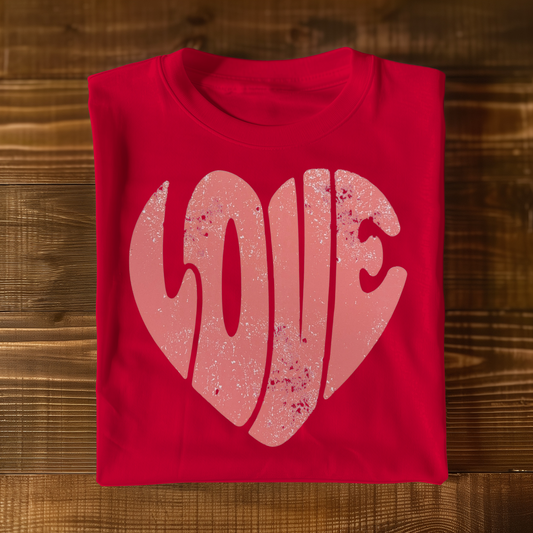 Pink LOVE T-shirt