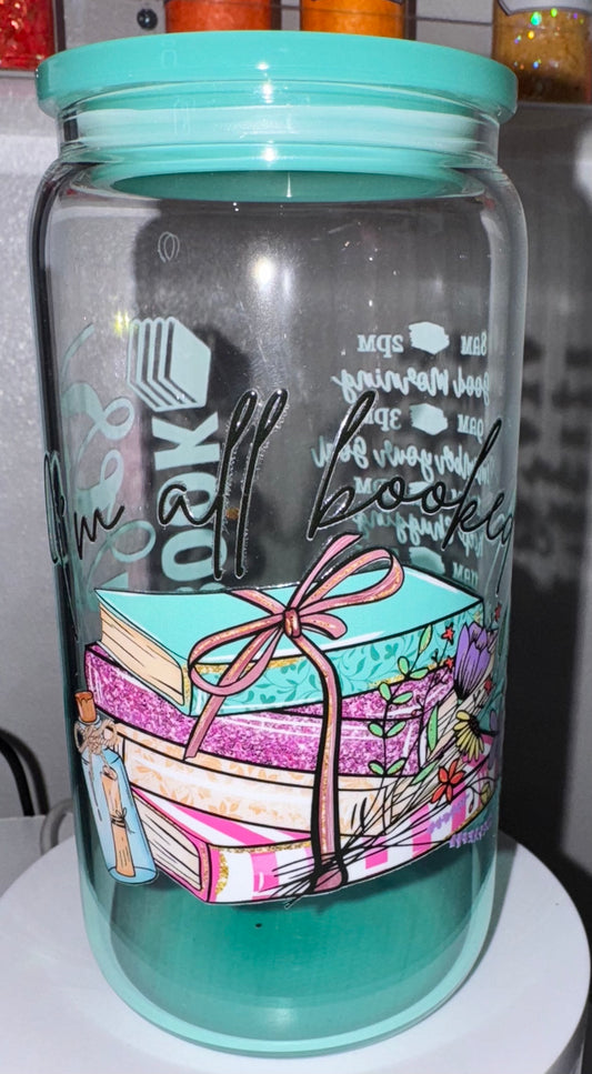Teal Book Lover Tumbler