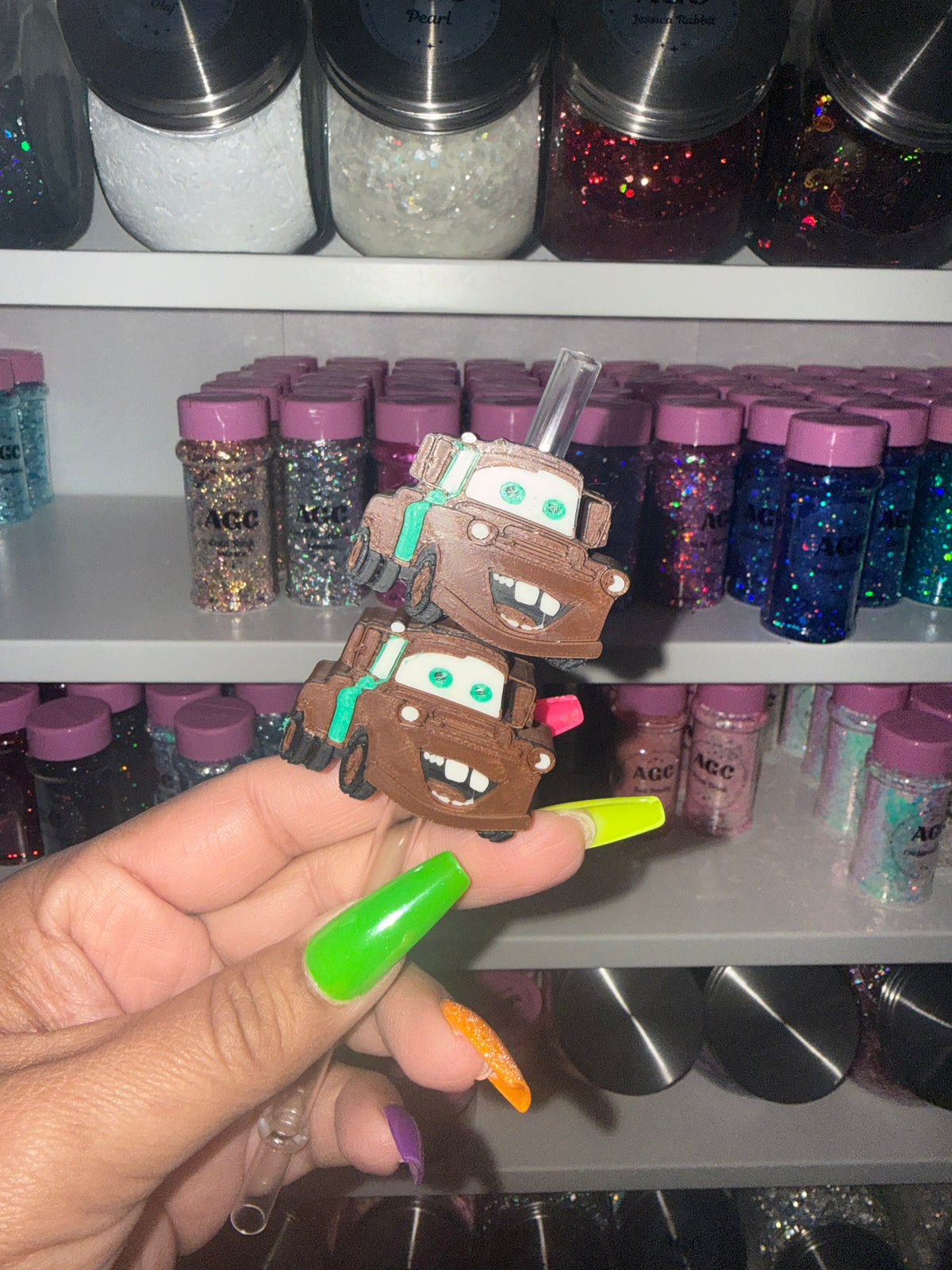 Mater 3D Straw Topper
