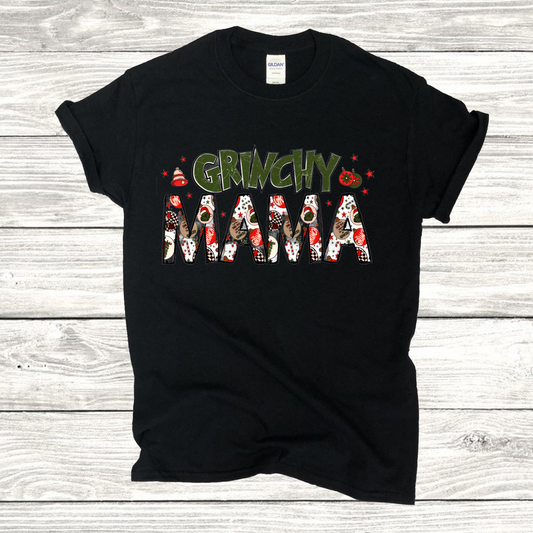 Grinchy MAMA T-shirt
