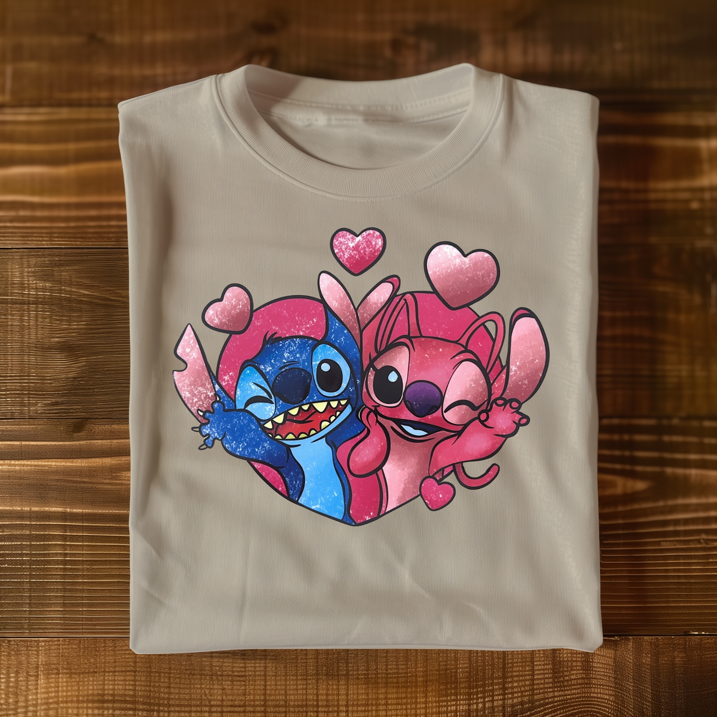 Blue Alien Love T-shirt